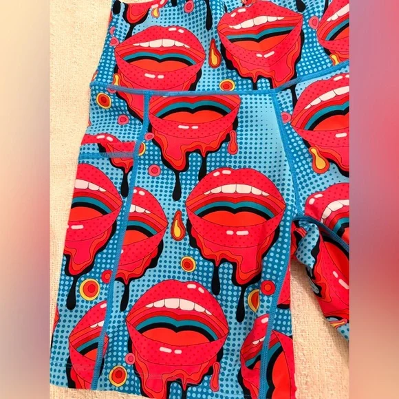 Constantly Varied Gear Colorful Lips Shorts
Women’s size small - Picture 2 of 9